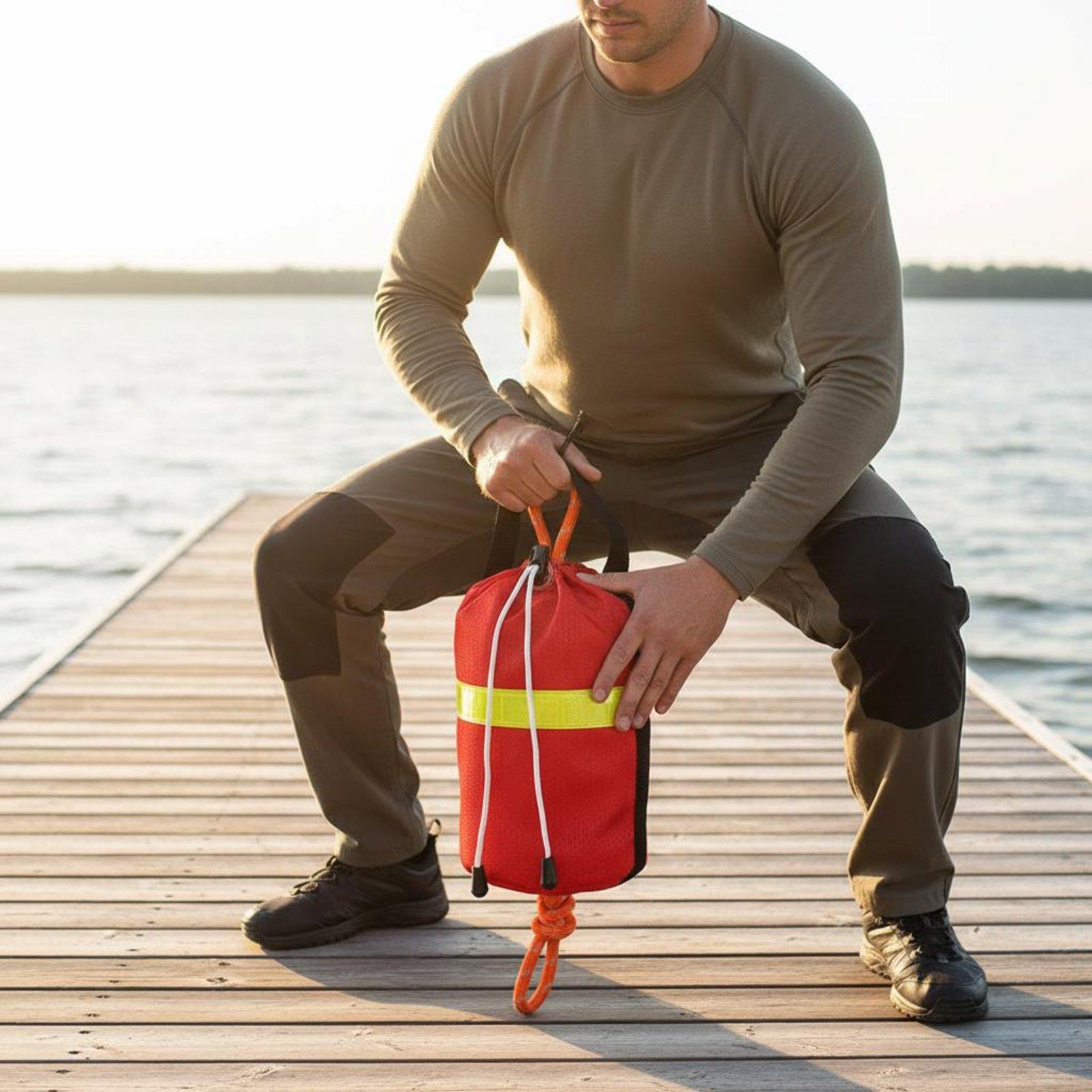 Water Rescue Throw Bag Wear-Re - Rescue Rope Throw ulasan dan harga
