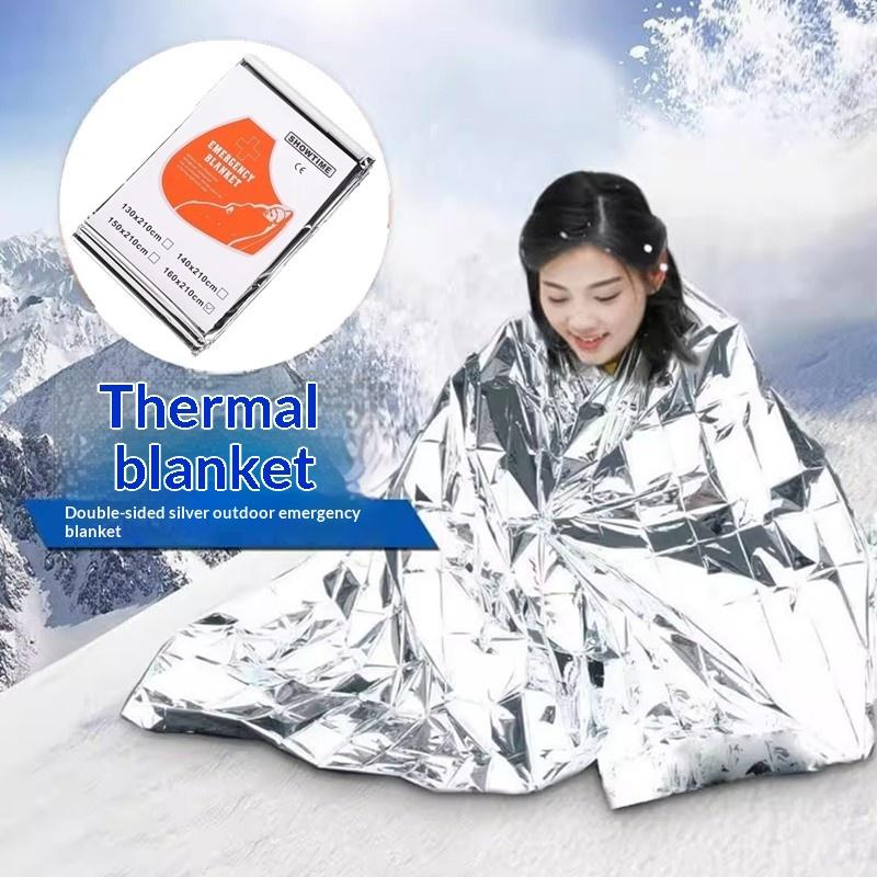 Emergency Thermal Blanket 5 Pc - Survival Blanket Reflective ulasan dan harga